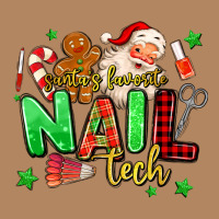 Santas Favorite Nail Tech Long Sleeve Tee | Teevron