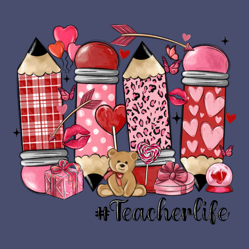 Valentines Day Teacher Life Vintage Tee by MaliasSmallBusiness | Teevron