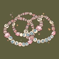 100 Days Of School Friendship Bracelet Vintage Tee | Teevron