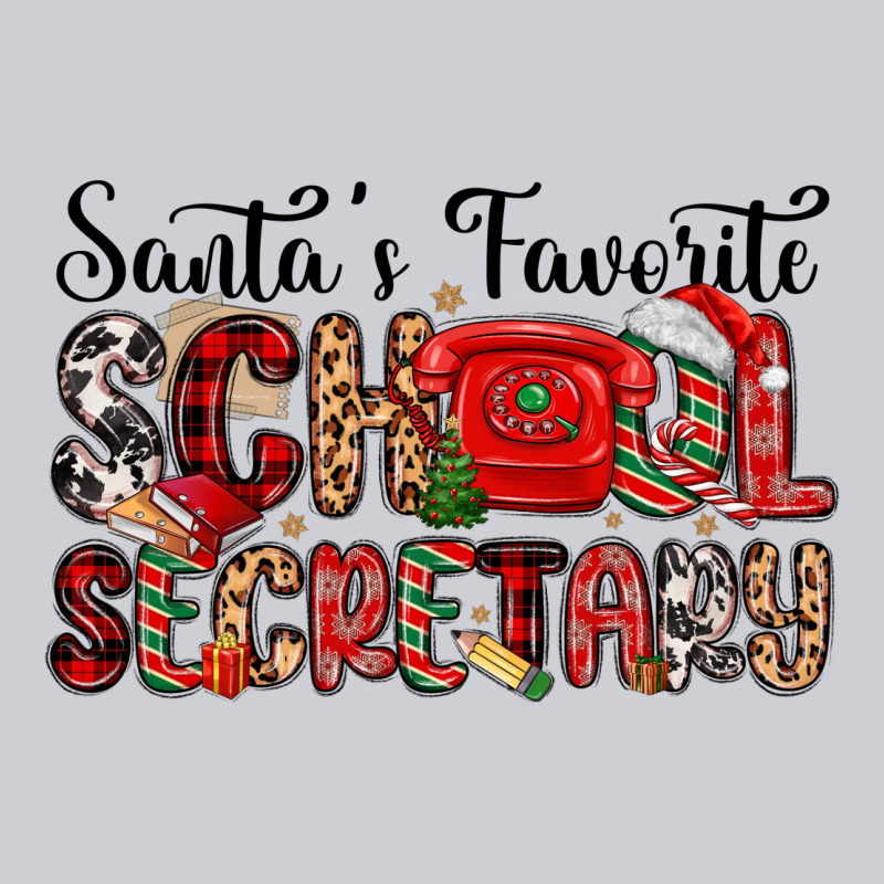 Santa S Favorite Coffee School Secretary Heavyweight Sweatshirt by MaliasSmallBusiness | Teevron