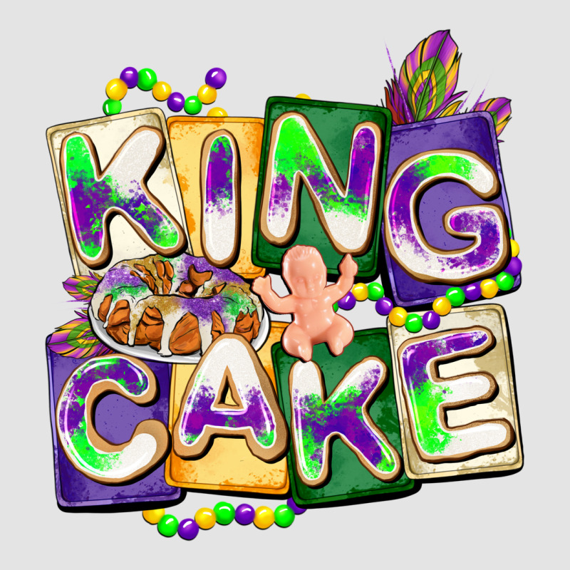 King Cake Mardi Gras Premium Sweatshirt by CowGirlArtShop | Teevron