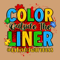 Color Outside The Liner Autism Awareness Vintage Tee | Teevron