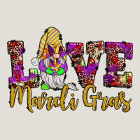 Love Mardi Gras Gnome Heavy Core Tee | Teevron