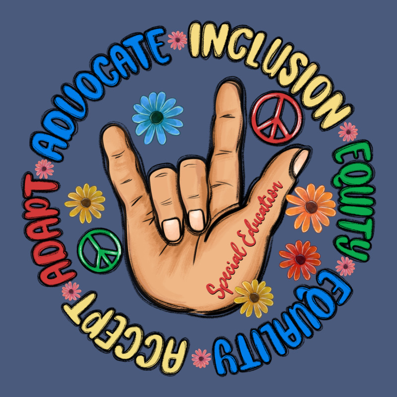 Advocate Inclusion Equity Equality Accept Adapt Vintage Hoodie by MaliasSmallBusiness | Teevron