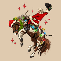 Christmas Cowboy Santa Heavyweight Sweatshirt | Teevron