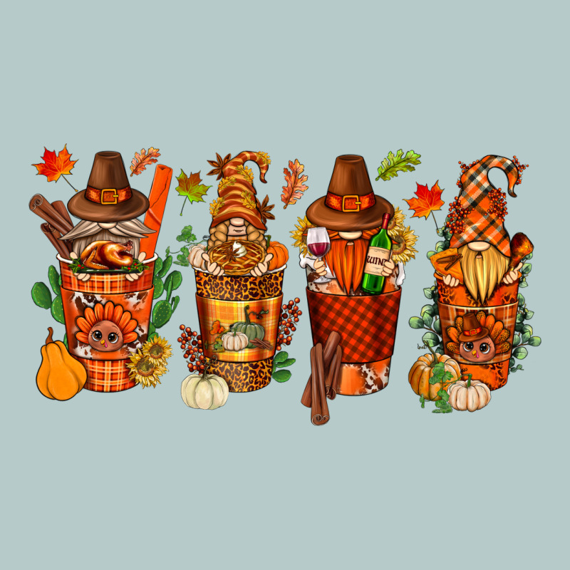 Thanksgiving Coffee Cups With Gnomes Bbs Heavy Core Tee by BundleAndBundleShop | Teevron
