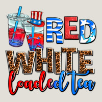 Red Whıte Loaded Tea Heavy Core Tee | Teevron