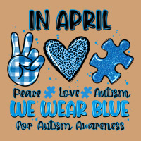 In April We Wear Blue Vintage Tee | Teevron