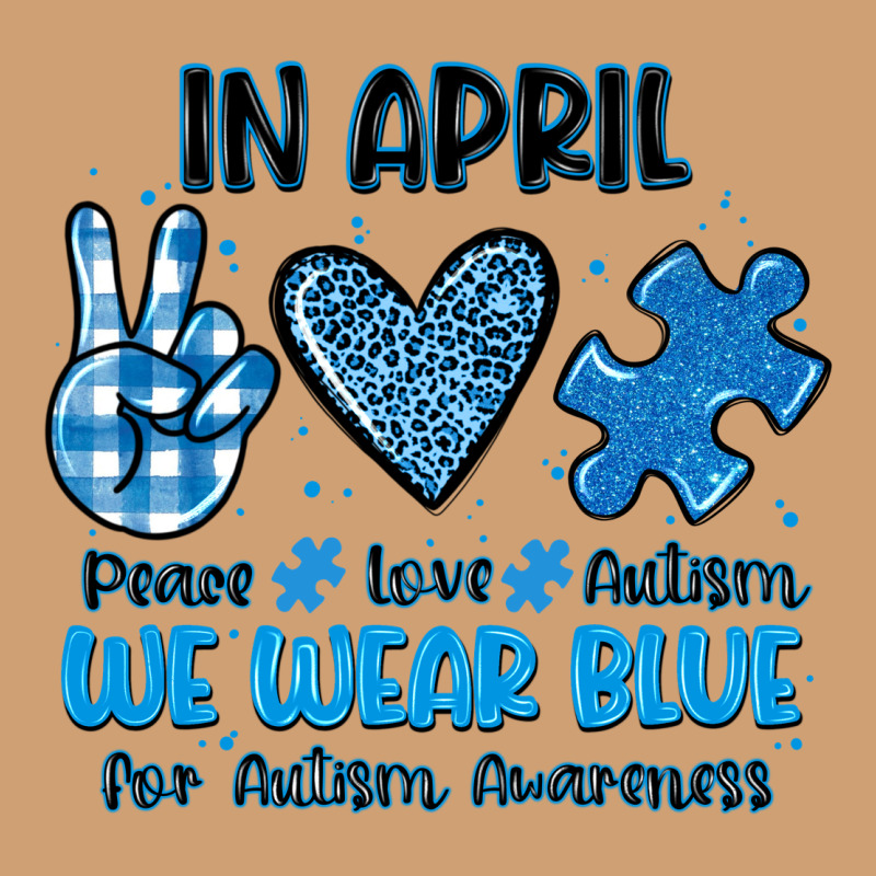 In April We Wear Blue Vintage Tee by JahusDesignShop | Teevron