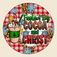 Christmas Fueled By Cocoa And Christ Ornament Premium Tee | Teevron