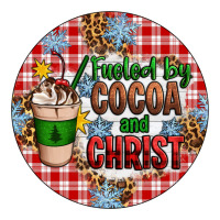 christmas fueled by cocoa and christ ornament | Teevron
