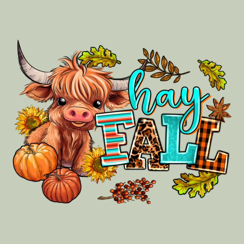 Hay Fall Heifer Ladies Tee by AdoDesignShop | Teevron