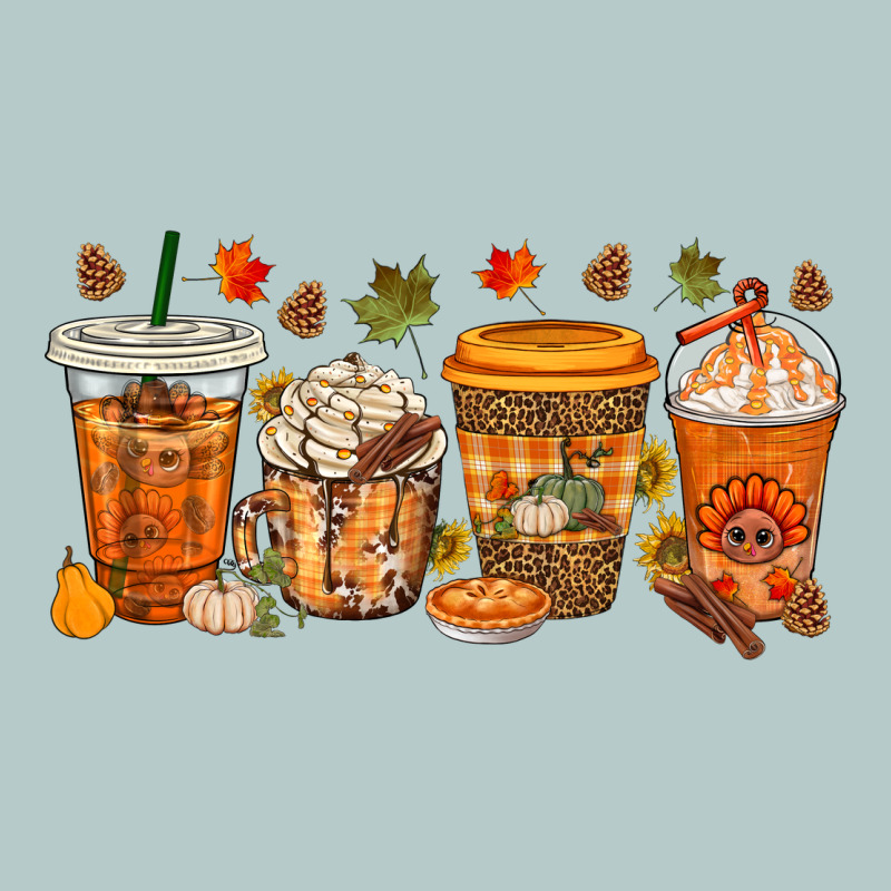 Western Thanksgiving Coffee Cups Bbs Heavy Core Tee by BundleAndBundleShop | Teevron