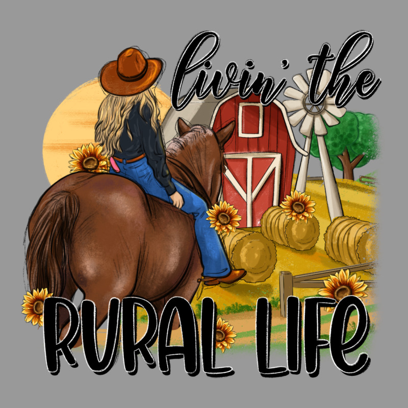 Livin The Rural Life Vintage Hoodie by MaliasSmallBusiness | Teevron