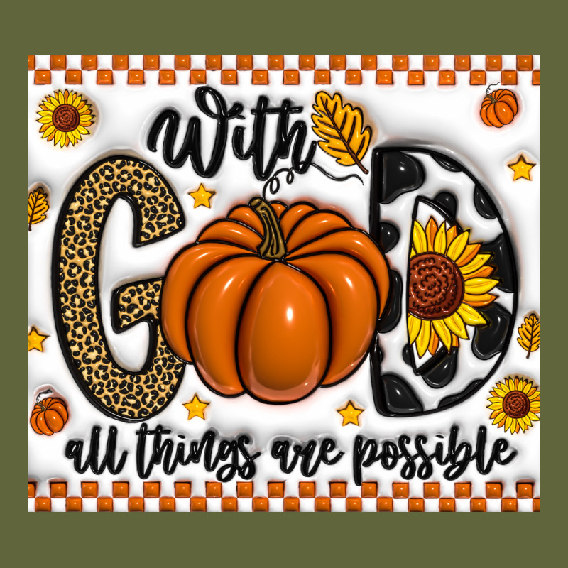 With God All Things Are Possible Classic Tee by CowhideDigitalArt | Teevron