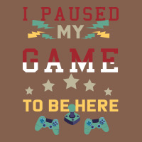 I Paused My Game To Be Here Zipper Hoodie | Teevron