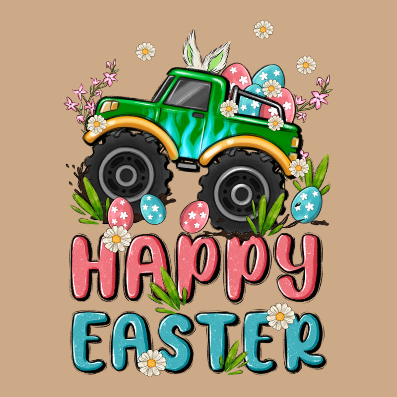 Easter Monster Truck Vintage Hoodie by MaliasSmallBusiness | Teevron