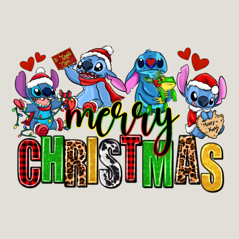 Merry Christmas Stitch Heavy Core Tee by AdoDesignShop | Teevron