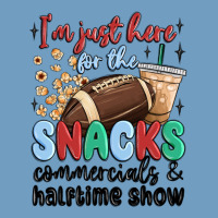 Im Just Here For The Snacks Commercials And  Halftime Show Urban Heavy Tee | Teevron