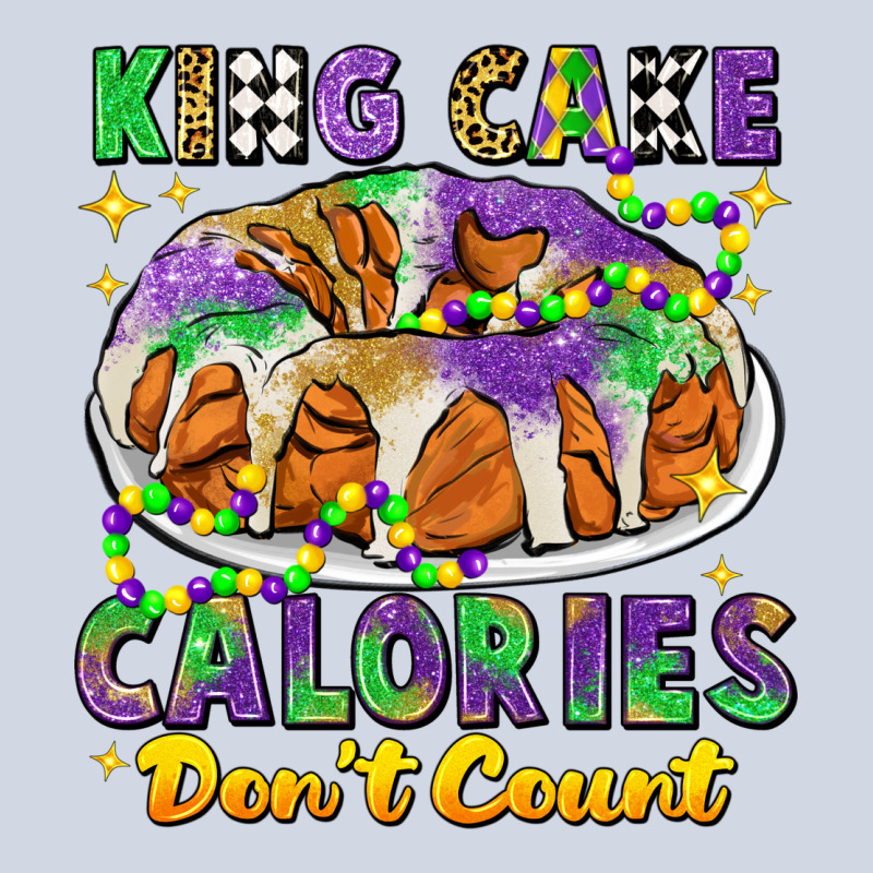 King Cake Calories Dont Count Mardi Gras Premium Sweatshirt by CowGirlArtShop | Teevron