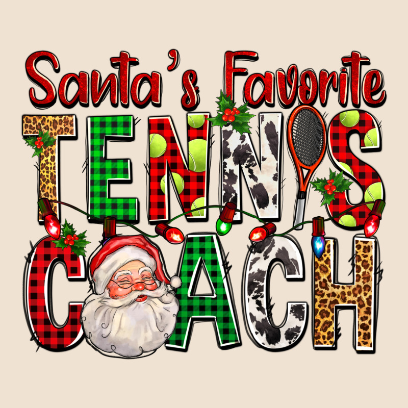 Santa's Favorite Tennis Coach For Christmas Urban Hoodie by FaDigitalArtStudio | Teevron