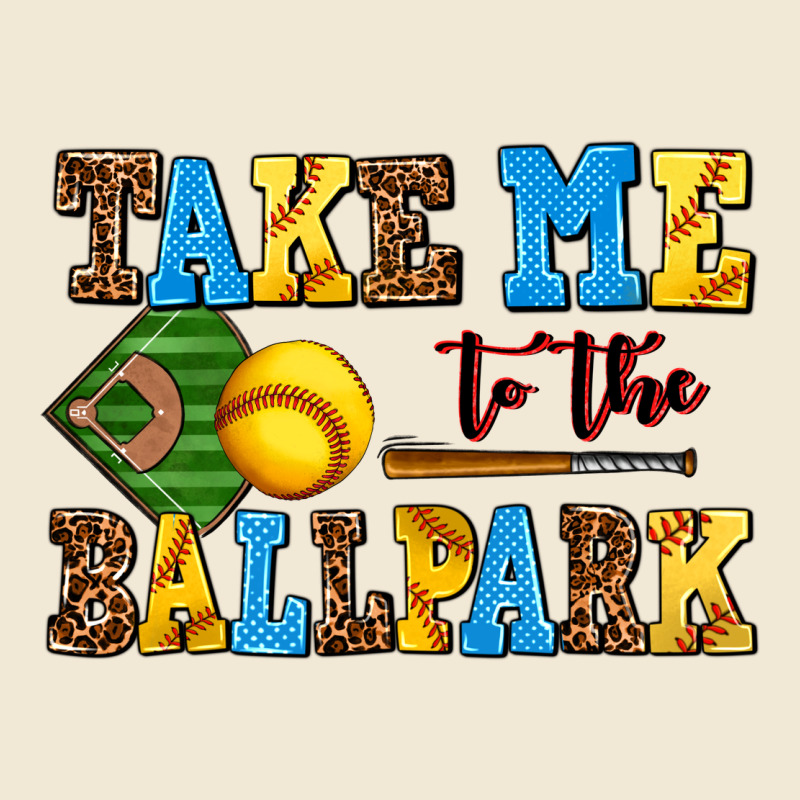Take Me To The Ballpark Softball Premium Tee by AdoDesignShop | Teevron