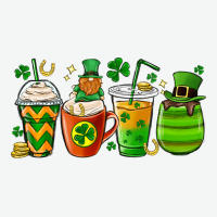 St. Patricks Day Coffee Cups Urban Heavy Tee | Teevron