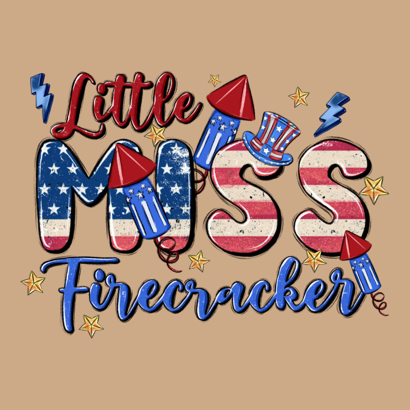 Little Miss Firecracker Vintage Hoodie by MaliasSmallBusiness | Teevron