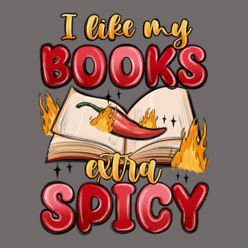 I Like My Books Extra Spicy Urban Heavy Tee by MaliasSmallBusiness | Teevron