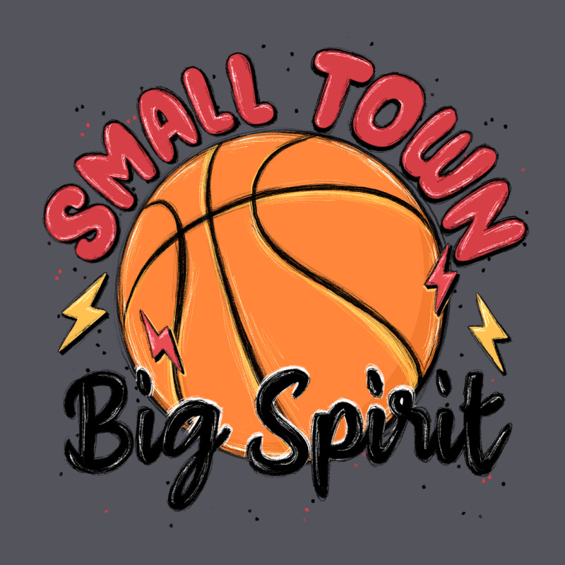 Small Town Big Spirit Vintage Hoodie by MaliasSmallBusiness | Teevron