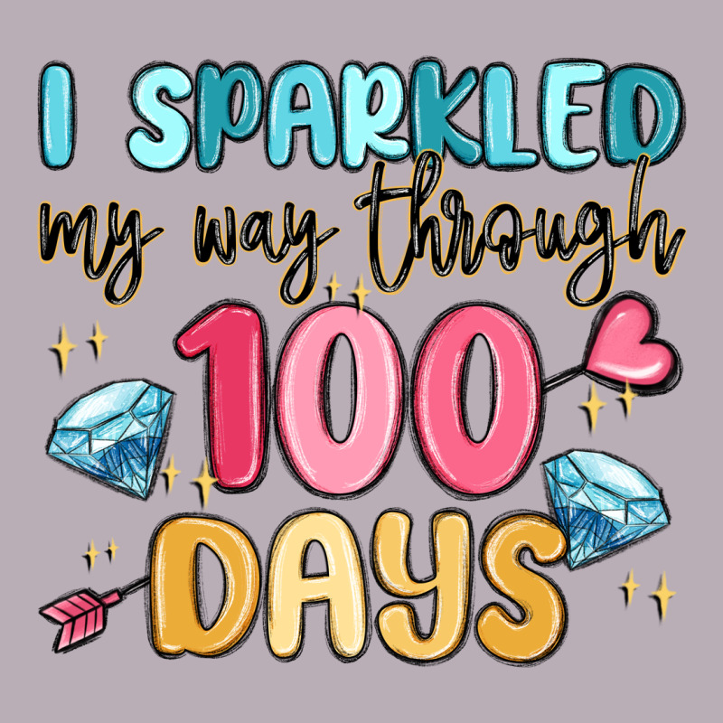 I Sparkled My Way Through 100 Days Vintage Tee by MaliasSmallBusiness | Teevron