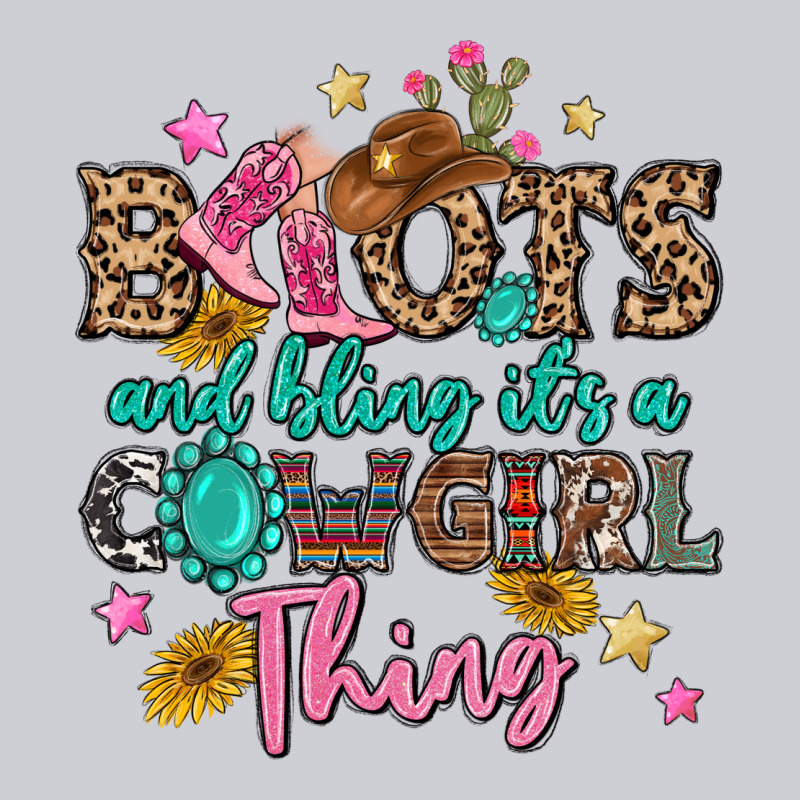 Boots And Bling It's A Cowgirl Thing Heavyweight Sweatshirt by MaliasSmallBusiness | Teevron