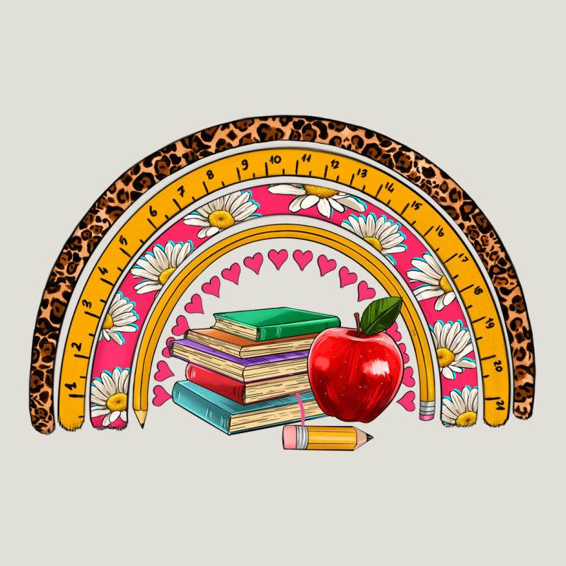 Back To School Rainbow Heavy Core Tee by AdoDesignShop | Teevron
