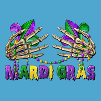 Mardi Gras Skeleton Hands Premium Hoodie | Teevron