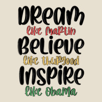 Dream Like Martin Believe Like Thurgood Inspire Li Urban Heavy Tee | Teevron
