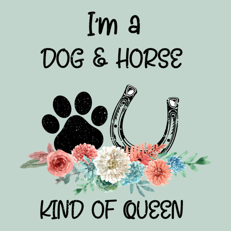 I'm A Dog & Horse Kind Of Queen Pet Lover Owner Zipper Hoodie by Bettercallsaul | Teevron