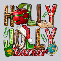 Holly Jolly Teacher Heavyweight Sweatshirt | Teevron