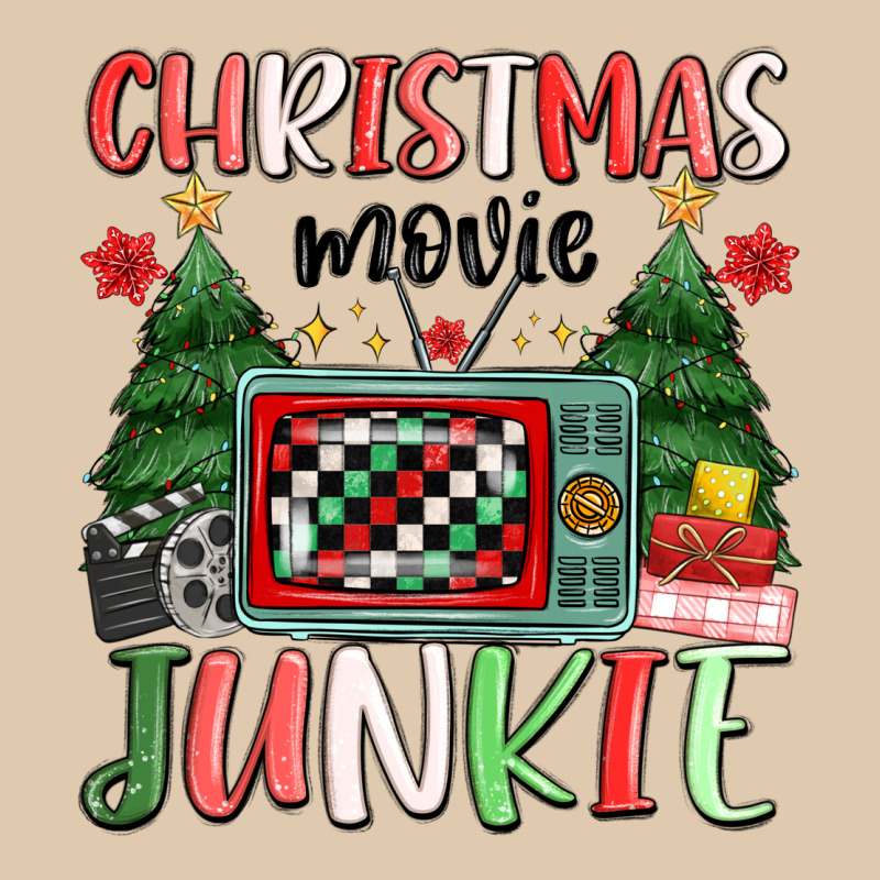 Christmas Movie Junkie Heavyweight Sweatshirt by MaliasSmallBusiness | Teevron
