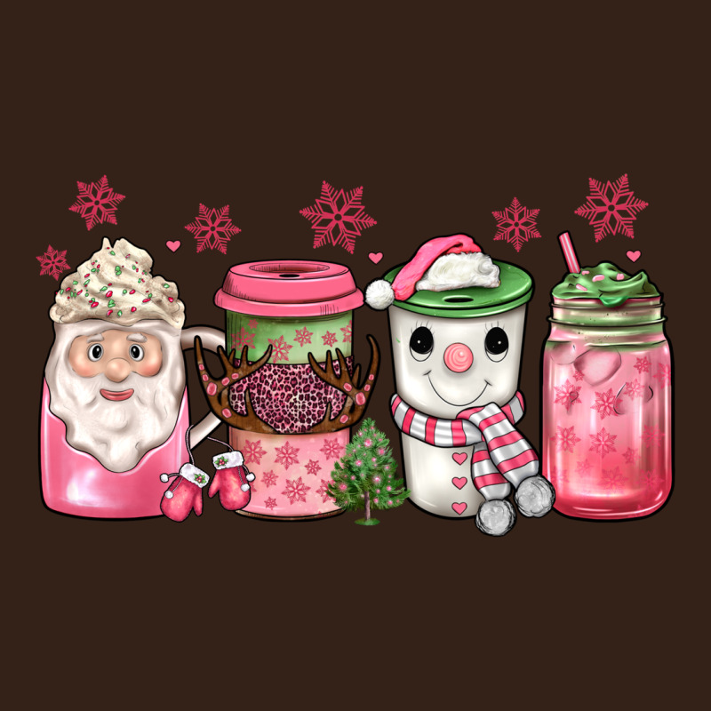 Pink Christmas Coffee Heavy Core Tee by JahusDesignShop | Teevron