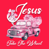 Leopard Floral Pink Car Jesus Take The Wheel Zipper Hoodie | Teevron