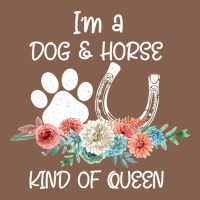 Im A Dog And Horse Kind Of Queen Zipper Hoodie | Teevron