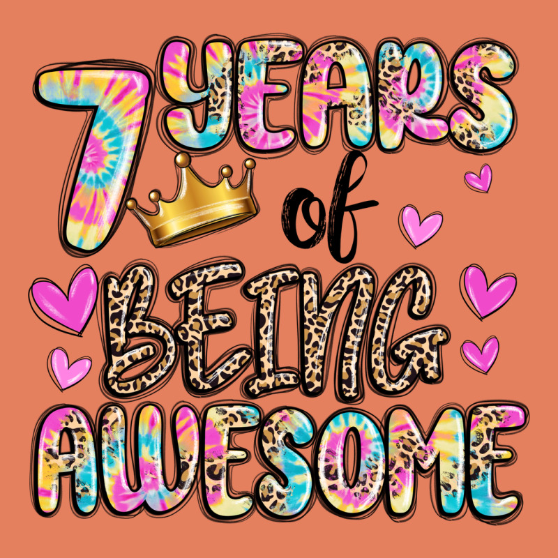 7 Years Of Being Awesome Classic Tee by MaliasSmallBusiness | Teevron
