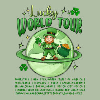 Lucky World Tour St. Patricks Day Urban Heavy Tee | Teevron