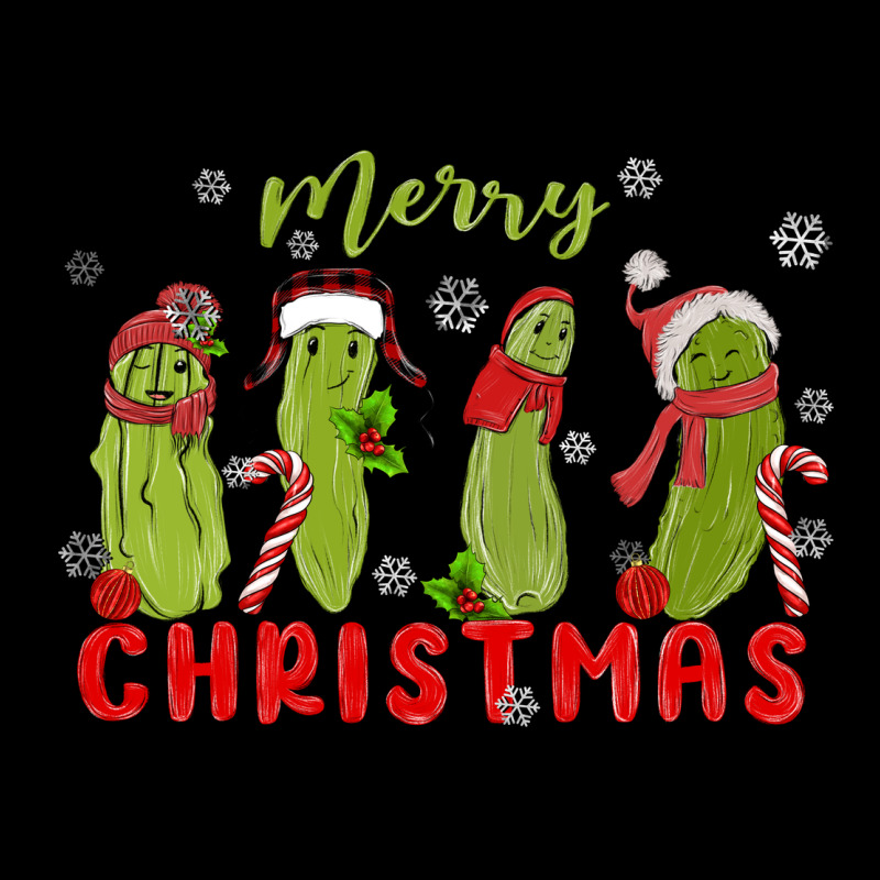 Pickle Merry Christmas Heavyweight Sweatshirt by MaliasSmallBusiness | Teevron
