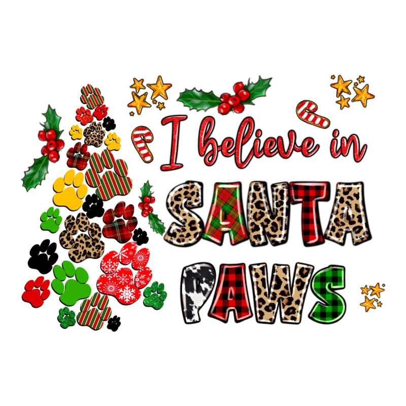 I Believe In Santa Paws Premium Tee by AdoDesignShop | Teevron