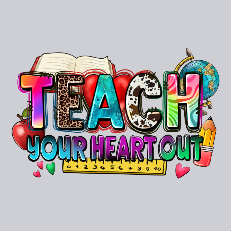 Teach Your Heart Out Heavyweight Sweatshirt by NancyCooperArtShop | Teevron