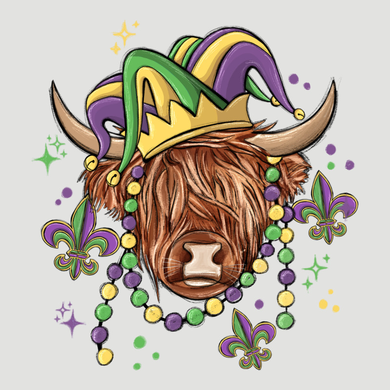 Mardi Gras Cow Classic Tee by MaliasSmallBusiness | Teevron