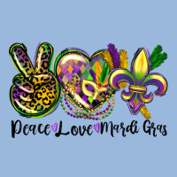 Peace Love Mardi Gras Premium Hoodie | Teevron