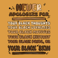 Never Apologize Urban Heavy Tee | Teevron