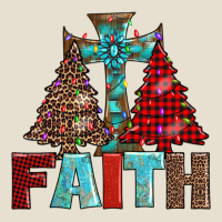 Cross And Christmas Trees Urban Heavy Tee | Teevron